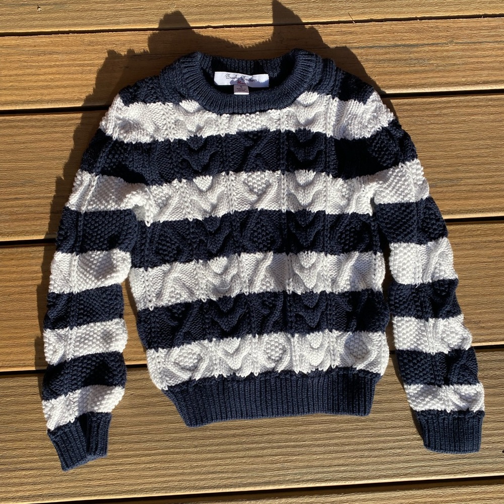 Brooks Brothers Cable Knit Girl’s Sweater